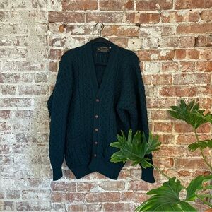 Vintage Irish Wool Cardigan